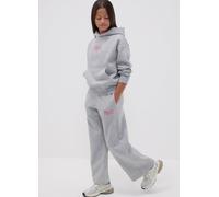 EVERLAST, Felpa Grigia Con Cappuccio In Misto Cotone Per Ragazza Regular Fit, Unisex, Grigio, Taglia: 11-12