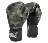 Guanti da Boxe Everlast Spark 10oz Camo in similpelle per sacco, colpitori e lezioni fitness, chiusura a strappo, pollice ergonomico e schiuma stampata a iniezione - Originale Everlast