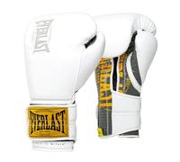 Everlast Guantoni da boxe 1910 | Guanti avanzati per uomini e donne | Hook and Loop con triplo strato di schiuma e supporto per il polso per la prevenzione degli infortuni | Allenamento con sacco