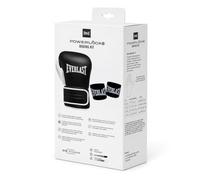 Everlast Kit allenamento Powerlock OG, Nero/Bianco, 14oz
