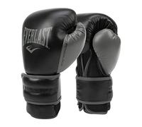 Everlast PowerLock2 - Guanti da allenamento, 453,6 g, colore: Nero/Grigio