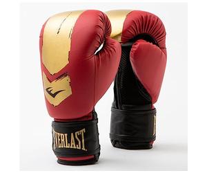 Everlast Prospect 2 - Guanti da boxe per bambini, colore: Rosso/Oro