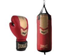 Everlast Prospect 2 Junior/bambini Heavy Bag Kit con Guanti 8oz per Bambini, Sacco Boxe Morbido - Everlast