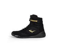 Everlast Scarpe da boxe Elite V2: il tuo compagno di allenamento definitivo per eccellenza e durata, scarpe da boxe Elite 2, scarpe da allenamento, nero, 41 EU