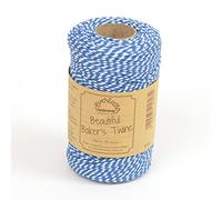 EVERLASTO Bakers Twine Originali 100M Bobine, Cotone, Oxford Blu, 2 mm, 100 unità