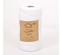 EVERLASTO Corda Colorata, 38/6, Bobine da 1 kg, Biancaneve, 4 mm