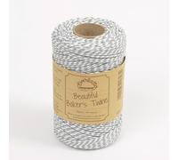 EVERLASTO Original Beautiful Bakers Twine (2 mm Circa) (Argento)