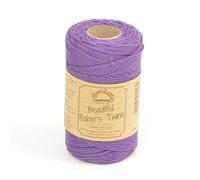 EVERLASTO - Spago in Cotone da Forno, 100 m, 2 mm Circa, Colore: Viola