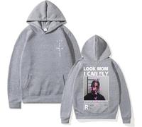 EVERLUCK Travis Hip Hop Fans Hoodies Mens Scott Wish You Were Here Felpe Donna Astroworld Look Mom I Can Fly Hoody Jumper, 06 Travis Felpa con cappuccio, M