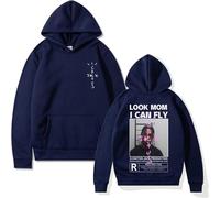 EVERLUCK Travis Hip Hop Fans Hoodies Mens Scott Wish You Were Here Felpe Donna Astroworld Look Mom I Can Fly Hoody Jumper, 03 Travis Felpa con cappuccio, L