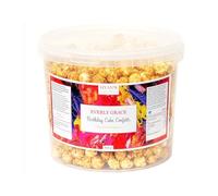 Everly Grace Popcorn - Birthday Cake Confetti, 600 g - Secchio di popcorn alla vaniglia e confetti dalla nostra manifattura di Augusta, Germania