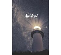 Evermark Pages: Blank Lined Personal Journal (Starry Night Lighthouse) - 150 Pages