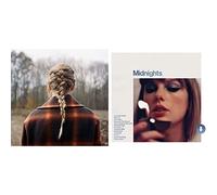 Evermore Green + 2 Bonus Track Limited Edt.) & midnights (moonstone blue edition)