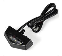 evermotor Mini Luce Targa Moto Universale LED 12V, Omologato E4, Impermeabile IP67, Illuminazione Targa LED Moto con Bullone M5 per Moto, Quad, Scooter