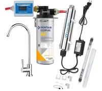 EVERPURE KIT AC CON STERILIZZATORE UV CONTALITRI E RUBINETTO
