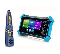 EVERSECU Tester per telecamera IP CCTV con tracciatore di cavi, 8 MP AHD CVI TVI CVBS IP Camera Test 4K HD Display Video Monitor 5 pollici IPS Touch Screen Tester IPC con POE PTZ WiFi RS485 HDMI e VGA