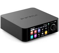 EVERSOLO Riproduci lo streamer musicale tutto in uno con amplificatore, touchscreen da 14 cm, supporta la correzione multi stanza e stanza, Stream Tidal, Qobuz, Amazon Music e altro, nero (edizione