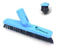 EVERSPROUT Spazzola per malta professionale | Setole rigide a forma di V costruite per angoli e sporcizia dura, design girevole, pulisce piastrelle doccia, cucina, bagno, cemento esterno, attacco a