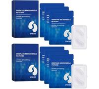 Everver Glowup - 2 cerotti per occhi Malora Microglow per la cura profonda delle rughe sotto gli occhi, maschera idratante per gli occhi