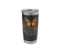 Every Child Can Soar Back To School Butterfly Bicchiere termico in acciaio inox doppia parete