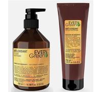 Every Green Shampoo e Maschera Antiossidante, Senza Oli Minerali, Set da 500 ml + 250 ml