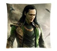 Every New Day Superhero Series Thor Loki Tom Hiddleston Unique Custom Zippered Pillow Cases 18x18 inches(45x45cm) (Two sides)