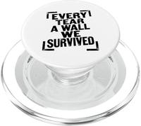 Every Tear A Wall We Survived Retro Art PopSockets PopGrip per MagSafe