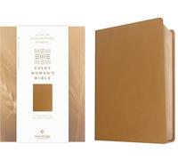 Every Woman's Bible: Nlt, Filament Enabled, Genuine Leather, Camel, Red Letter