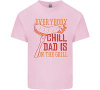 Everybody Comodi Papà Is On The Grill T-Shirt Ragazzi Ragazze