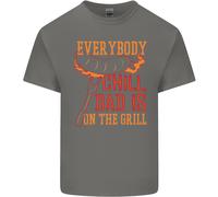 Everybody Comodi Papà Is On The Grill T-Shirt Ragazzi Ragazze