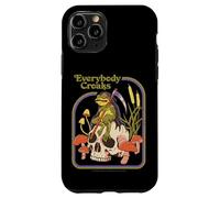 Everybody Croaks Frog Skull Mushroom Retro Funny Adult Humor Custodia per iPhone 11 Pro