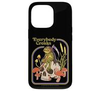 Everybody Croaks Frog Skull Mushroom Retro Funny Adult Humor Custodia per iPhone 13 Pro