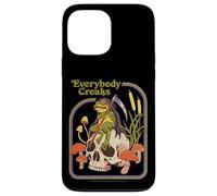 Everybody Croaks Frog Skull Mushroom Retro Funny Adult Humor Custodia per iPhone 13 Pro Max