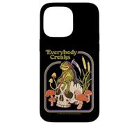 Everybody Croaks Frog Skull Mushroom Retro Funny Adult Humor Custodia per iPhone 14 Pro Max