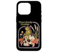 Everybody Croaks Frog Skull Mushroom Retro Funny Adult Humor Custodia per iPhone 16 Pro