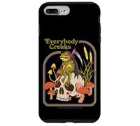 Everybody Croaks Frog Skull Mushroom Retro Funny Adult Humor Custodia per iPhone 7 Plus/8 Plus