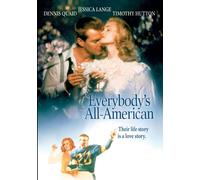 Everybody's All American (DVD) Jessica Lange Dennis Quaid Timothy Hutton