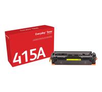 Everyday by Xerox Yellow Toner compatible with HP 415A (W2032A), Standard Capaci