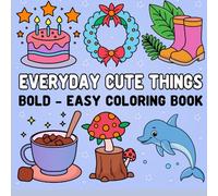 Everyday Cute things coloring book