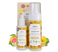 Everyday For Future Detergente viso con olio detergente e schiuma detergente | Detergente viso delicato | Detersione profonda del viso | Detergente con estratto di arancia e lime | Cleanser viso