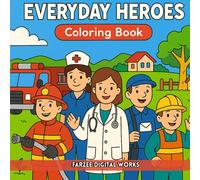 Everyday Heroes: Coloring book