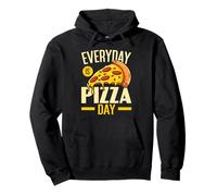 Everyday Is Pizza Day Foodie Italian Food Pizza Eater Felpa con Cappuccio