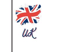 Everyday Journal With United Kingdom Themed Cover