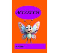 EVERYDAY NOTEBOOK 100 PAGE RULED BUTTERFLY COVER PAGE
