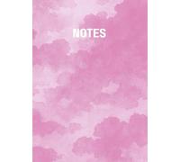 Everyday Notes: 5 x 7 Lined Notebook: Pink