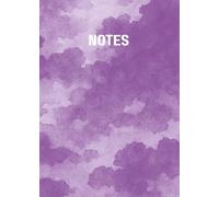 Everyday Notes: 5 x 7 Lined notebook: Purple