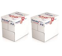 Everyday Risma di carta formato A4 8 gs 80 g/mq 10x Reams (5,000 Sheets) - 2x Box, 5000 Pezzi