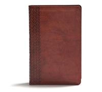 Everyday Study Bible: Christian Standard Bible, British Tan, Leathertouch