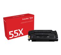 Everyday Toner Nero compatibile con HP 55X (CE255X/ CRG-324II)