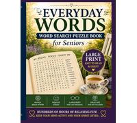Everyday Words Word Search Puzzle Book for Seniors